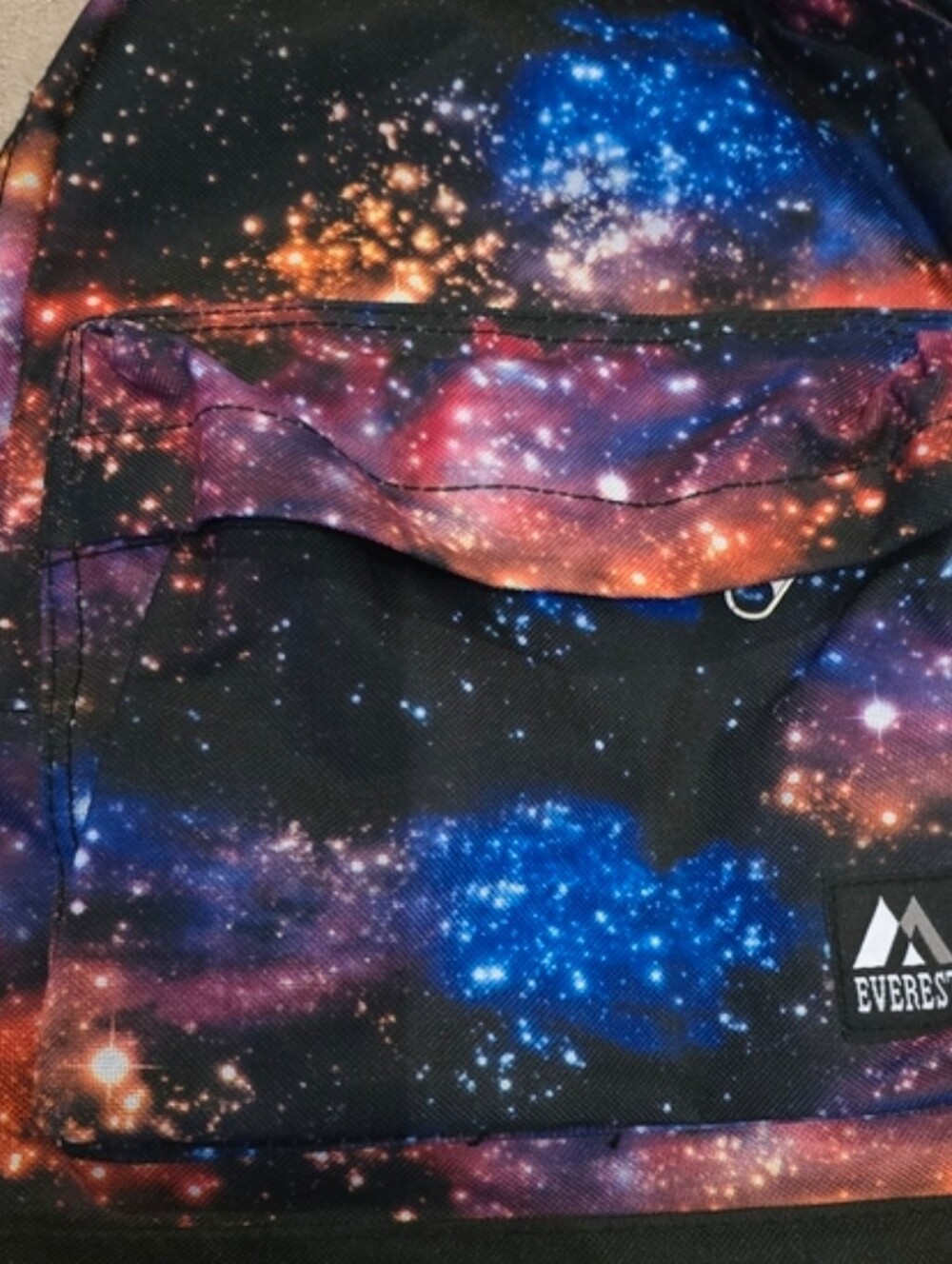 Everest Galaxy Print Backpack - Black Multi